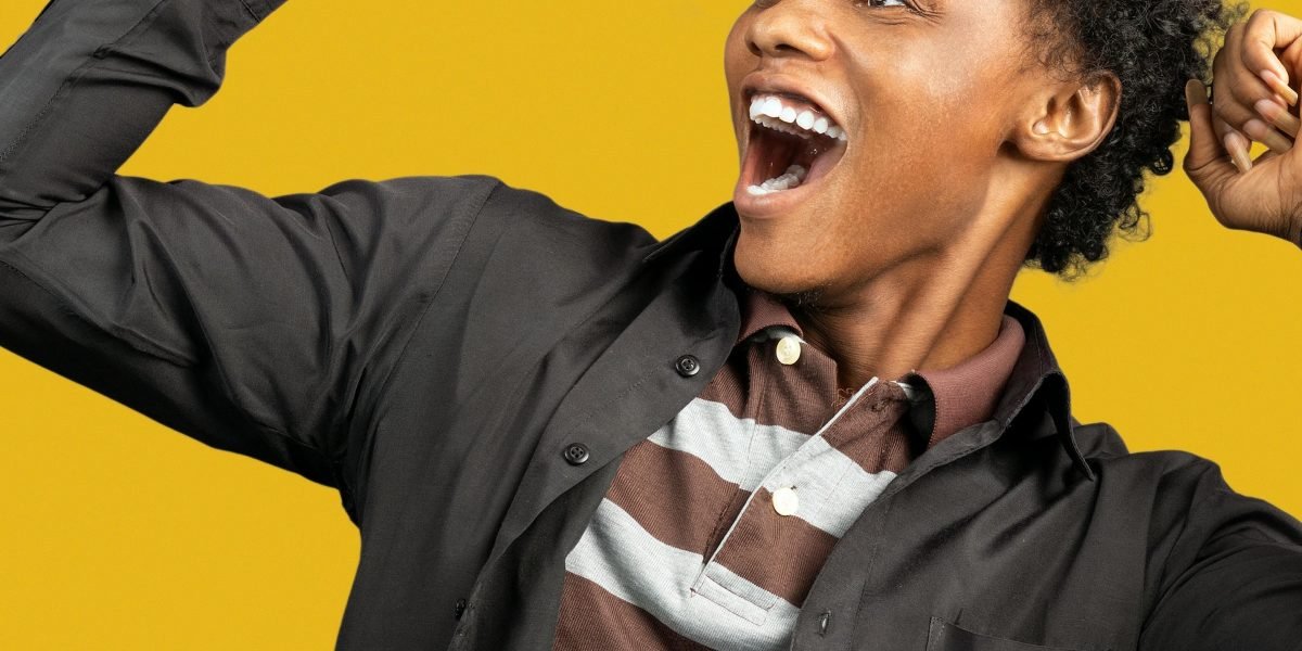 A professional proudly displays digital badges, symbolizing recognition for acquired skills.