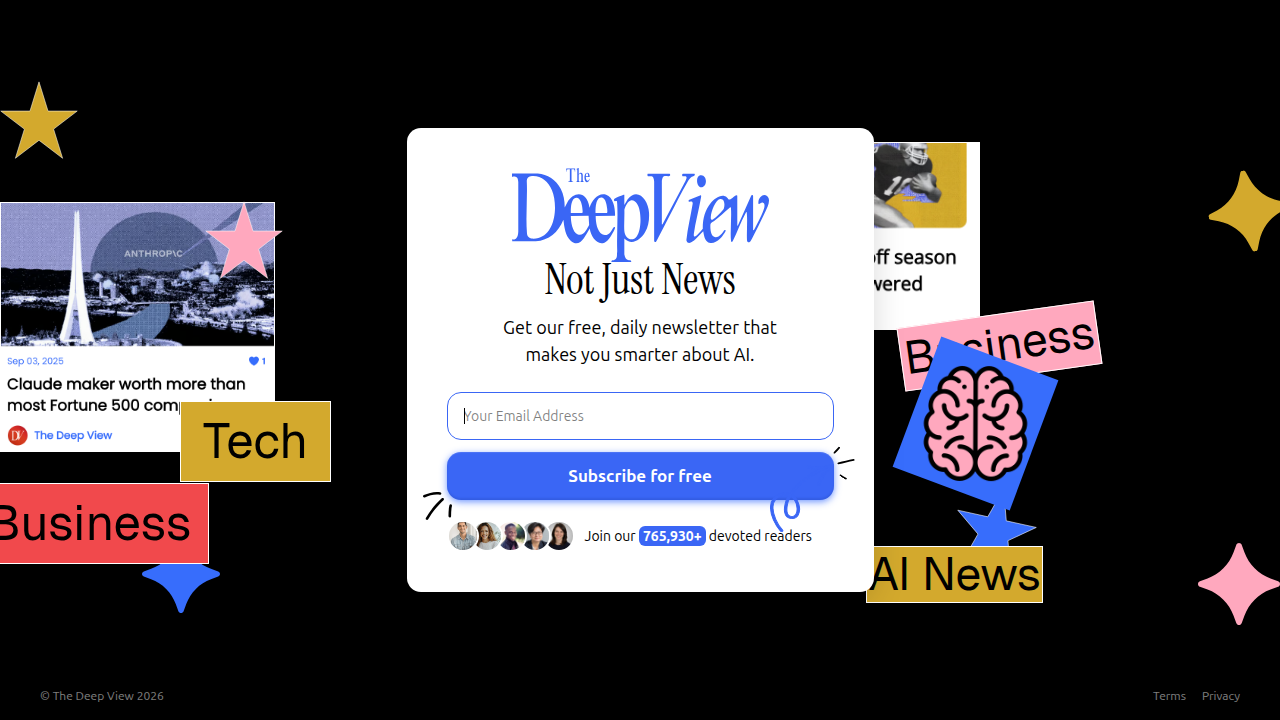 Stay updated on AI and technology trends with The AI Newsletter Worth Reading.
