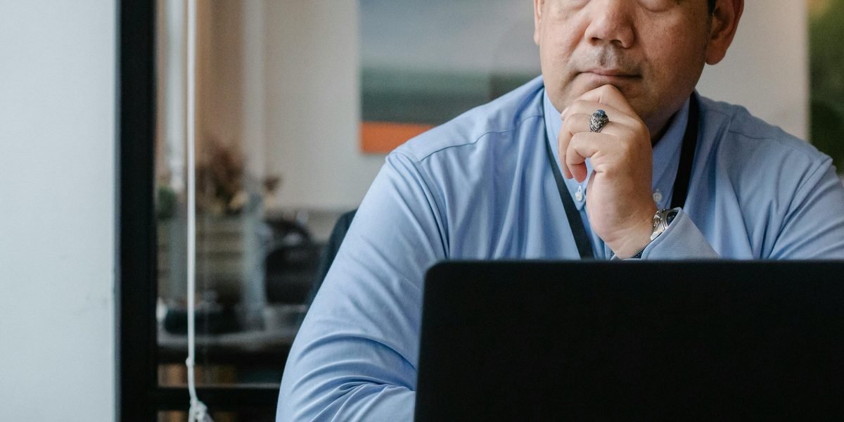 A professional contemplates the future of technology and its impact on career and business strategy.