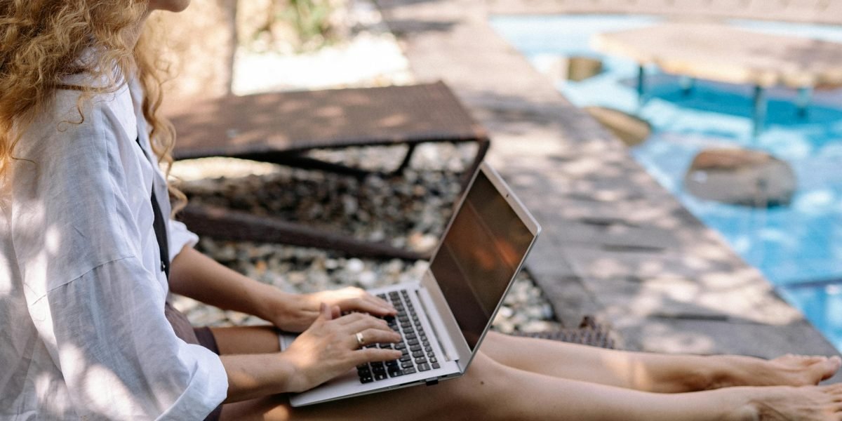 A person enjoying quality personal time, illustrating the improved work-life balance afforded by remote work.