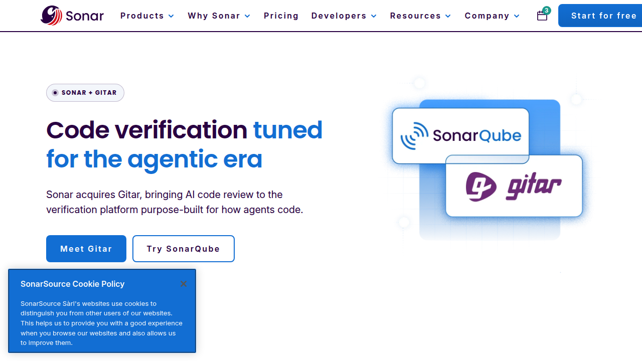 SonarSource is known for its State of Code Developer Survey Report, providing insights into AI coding tools and developer practices.