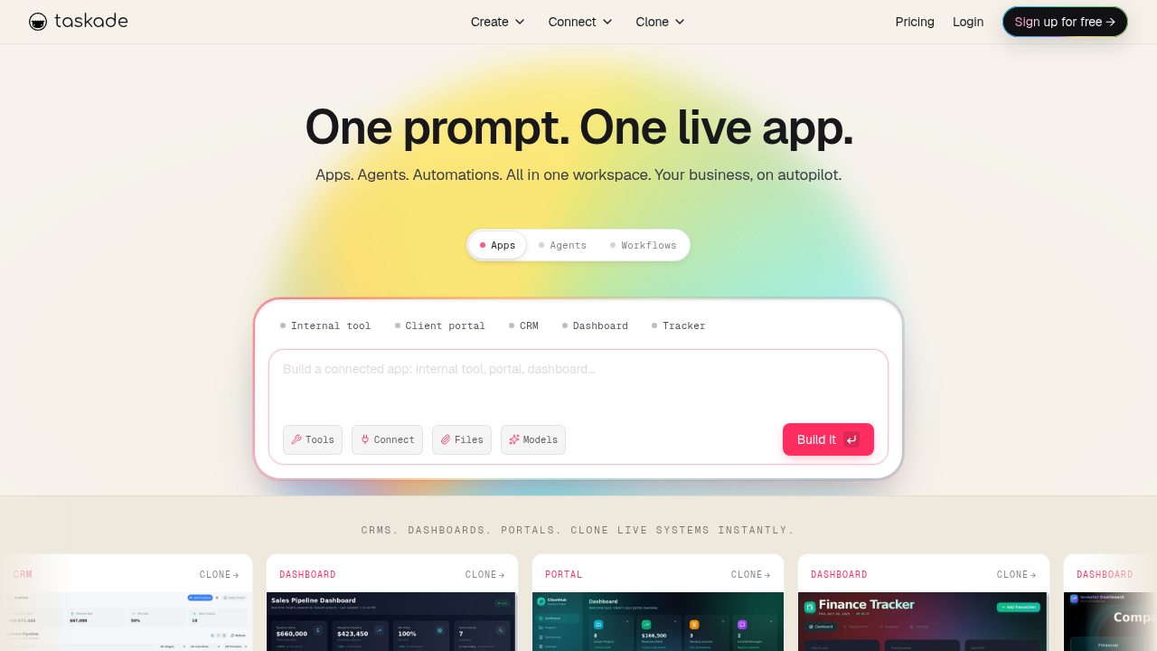 Taskade AI's flexible workspace, allowing teams to switch between notes, mind maps, and task lists seamlessly.