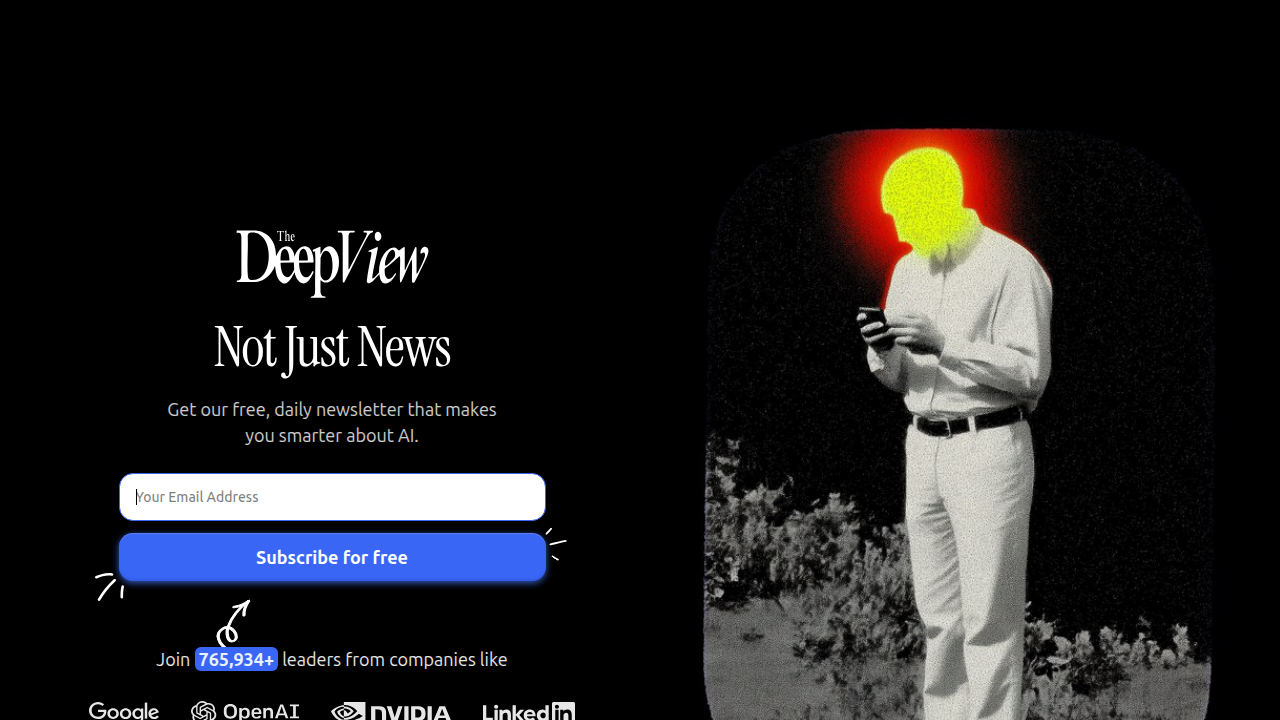 Stay informed on AI trends by subscribing to newsletters like The Deep View, which provides daily updates on AI tools and best practices.