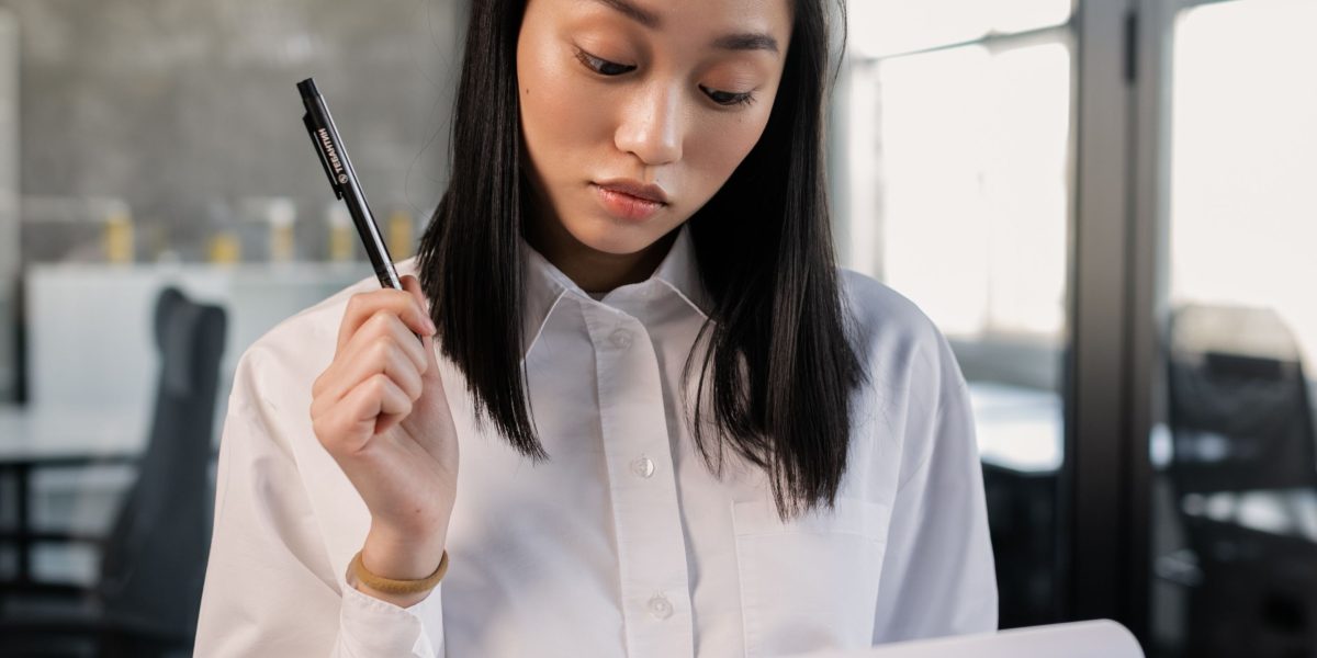 A person considering their options for career growth and professional development.