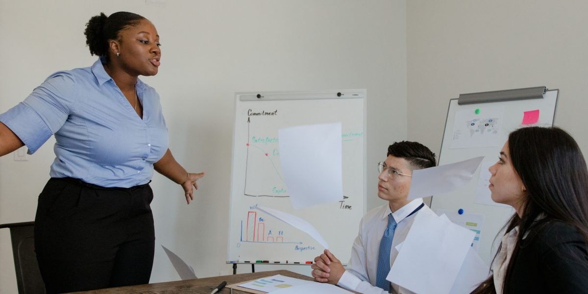 A leader in a professional setting, appearing thoughtful and decisive, illustrating the process of making strategic technical choices.