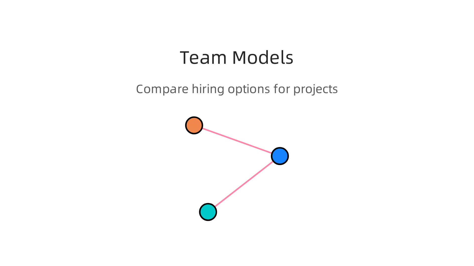 A comparison of in-house, agency, and freelance team models for custom web development.
